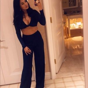 Navy Blue 2 piece set